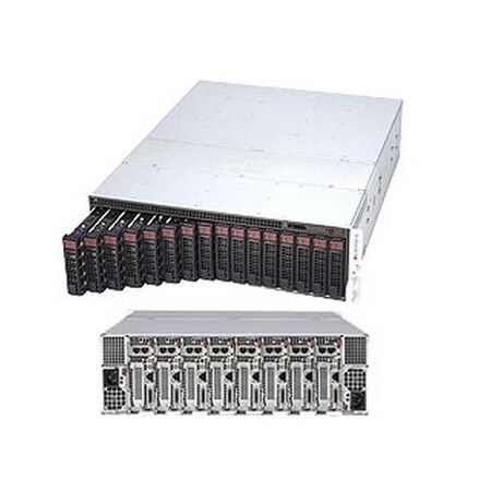 Supermicro SuperServer Eight Node LGA1150 1620W 3U RackmountServer BareboneSyst SYS-5038ML-H8TRF